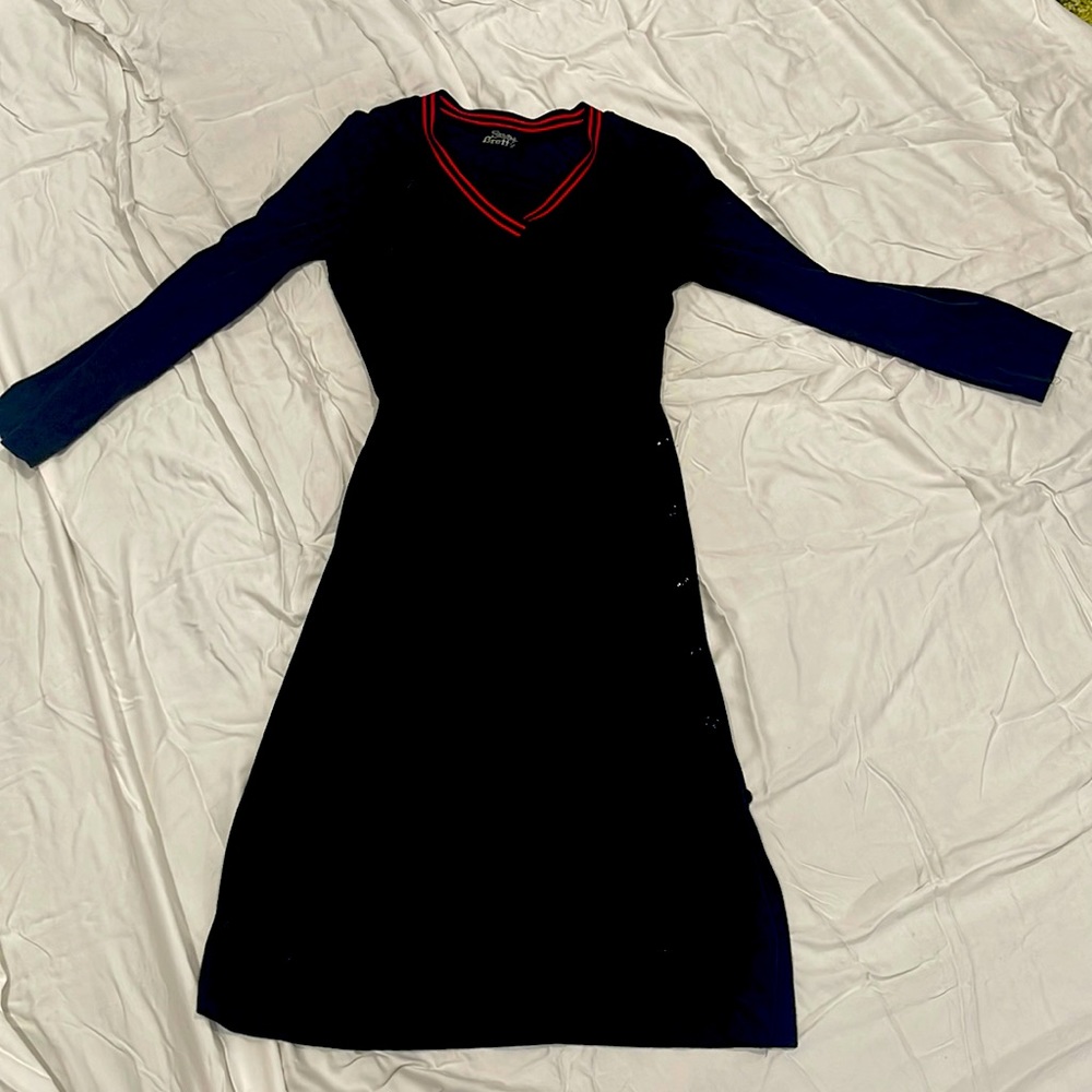 Vintage terrycloth cotton dress